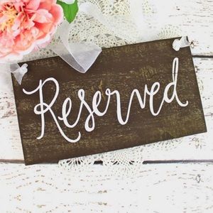 Reserved for Tania